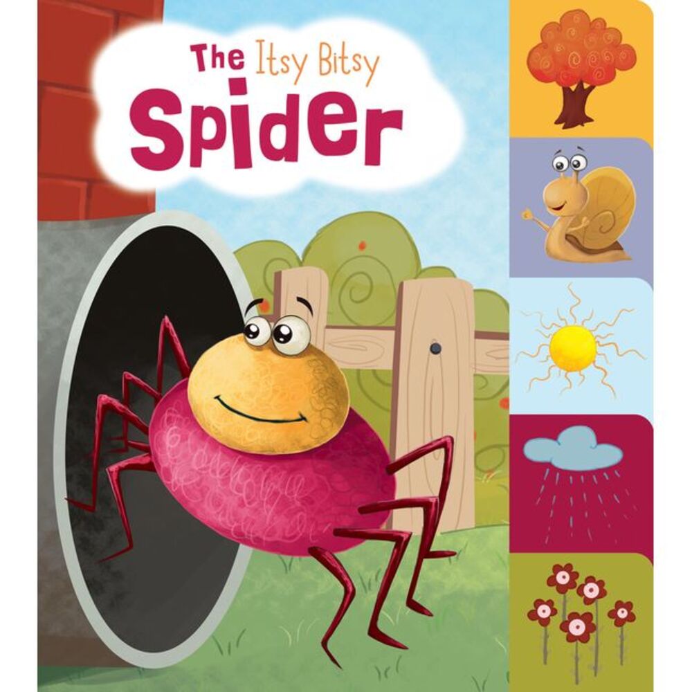 The Itsy Bitsy Spider -- Flowerpot Press